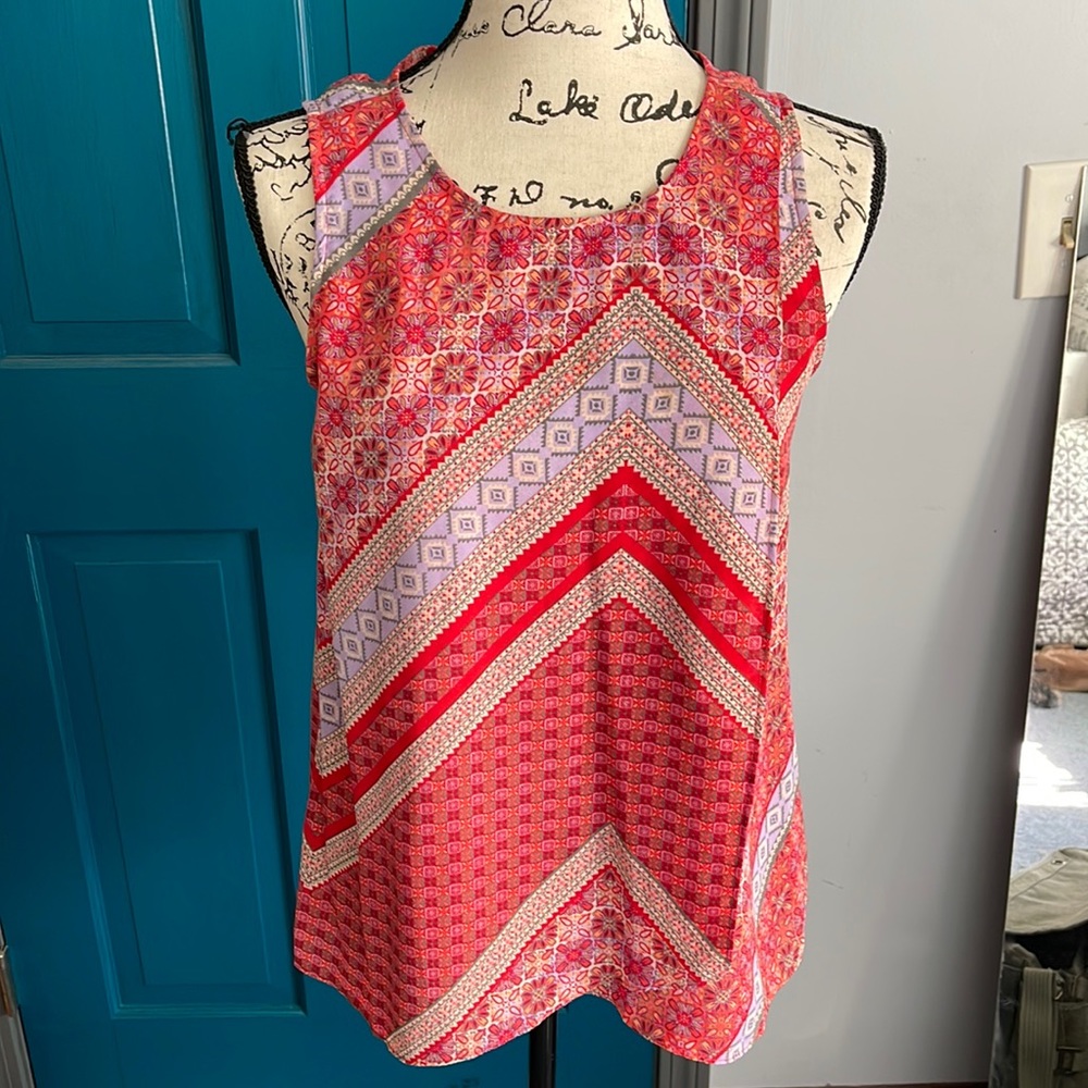 Fourteenth Place printed top size Small